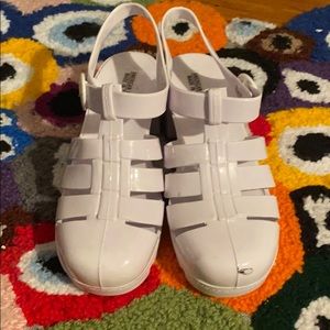 American apparel jelly sandals